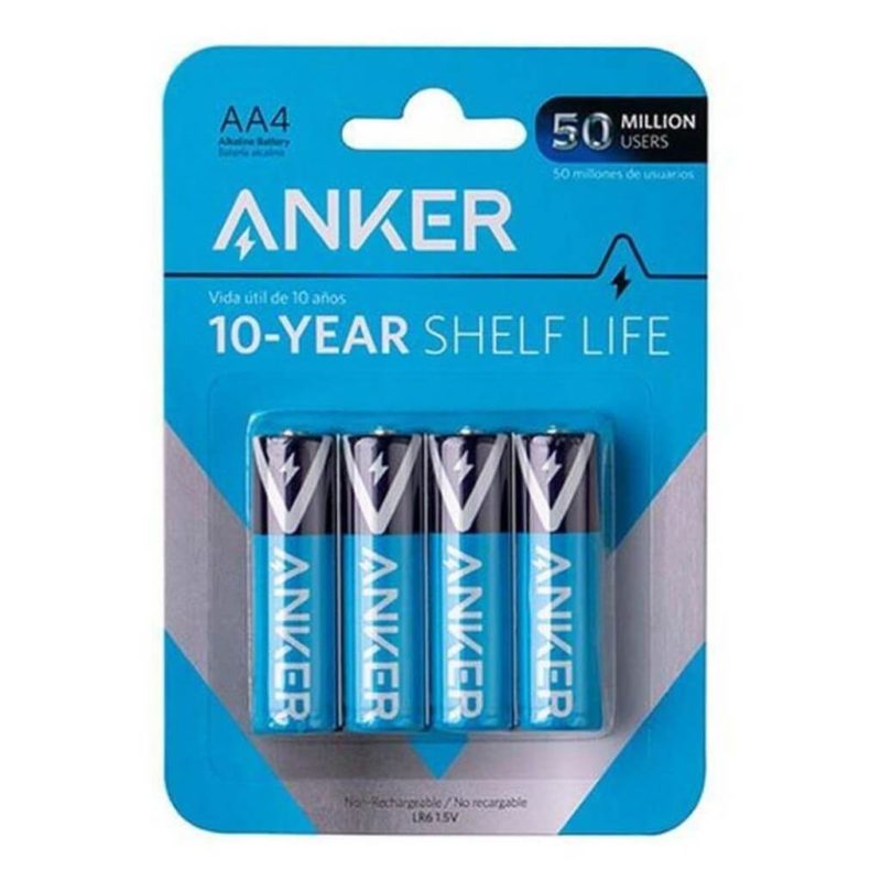 Anker AA Alkaline Batteries 4 pack in Kenya
