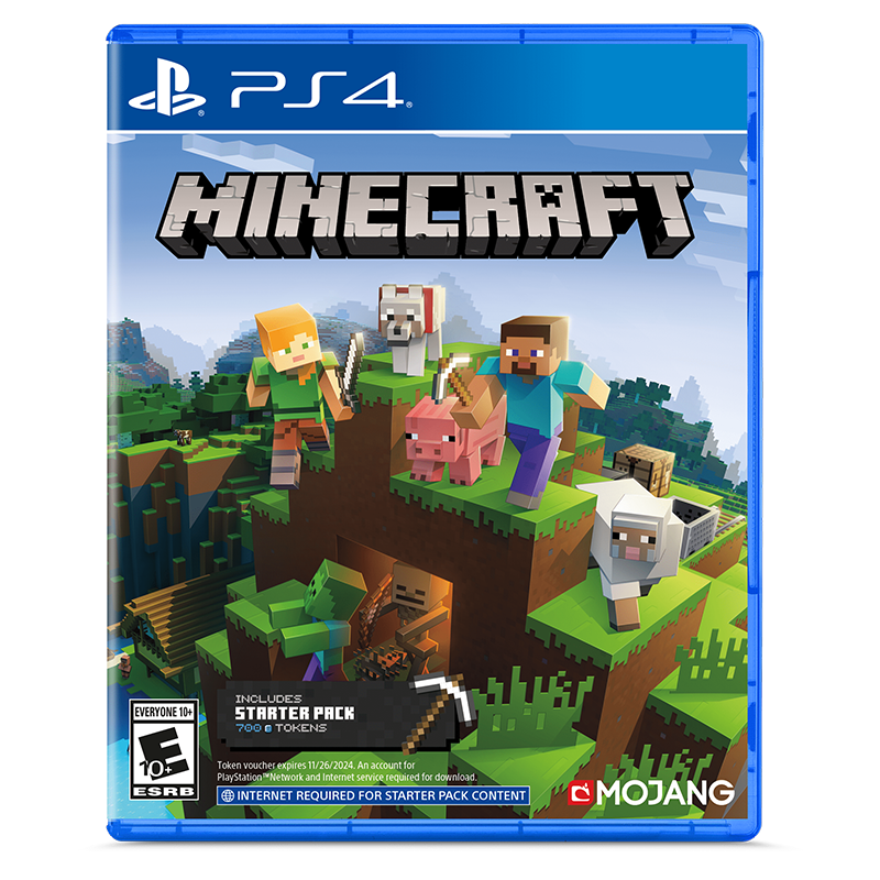 Minecraft Bedrock Edition PS4 Game